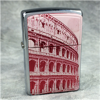 COLLISEUM Brushed Chrome Lighter (Zippo 20399, 2003)