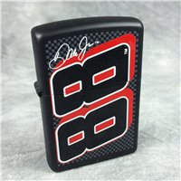 DALE EARNHARDT JR. #88 Black Matte Lighter (Zippo 24693, 2009)