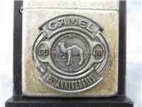 CAMEL 85TH ANNIVERSARY Emblem Antique Silver Plate Lighter (Zippo, 1997)