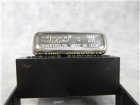 RODEO 3D Diamond Cut/Epoxy Filled Emblem Brushed Chrome Lighter (Zippo, 2000)