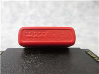 CITY CLUB Tobacco Tin Series One 1 of 50 Limited Edition Red Matte Lighter (Zippo, 2000)
