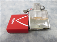 WHITE ZIPPO HEART Red Matte Lighter (Zippo, 2000)