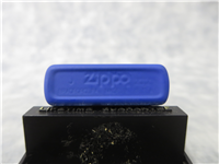 Millennium Series GUARANTEED TO WORK Blue Matte Lighter (Zippo, 1998)