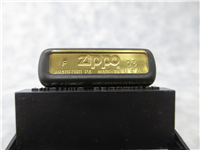 #13 SPADE/DICE EVIL CARD DEALER WOMAN IN TOP HAT Matte Black Lighter (Zippo, 2003)