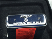 JACK DANIEL'S "I Know Jack" Polished Chrome Armor Case Lighter (Zippo, 24175, 2007)