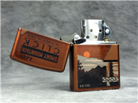 ZIPPO SMOKY MOUNTAIN CLICK Limited Edition 1/100 Street Finish Lighter (Zippo 2009)