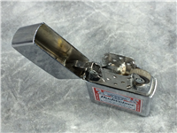 BUDWEISER LOGO Polished Chrome Lighter (Zippo 250AB 995, 1998)