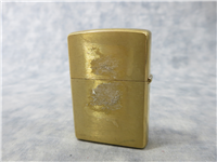 BUDWEISER MILLENNIUM Brushed Brass Lighter (Zippo, 2000)