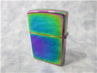 CARD SUITS Etched Spectrum Chrome Lighter (Zippo, 20406, 2004)