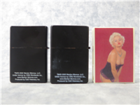Lot of 3 MARILYN MONROE/PIN UP GIRL Windproof Refillable & Butane Slide Open Lighters