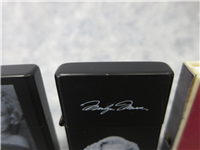 Lot of 3 MARILYN MONROE/PIN UP GIRL Windproof Refillable & Butane Slide Open Lighters