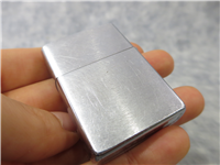 40's FUTURISTIC FLYING CAR EMBLEM Brushed Chrome Lighter (Zippo, 1996)