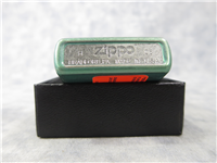 ZIPPO CLICK '...not a hobby, a way of life' Street Chrome Translucent Green Lighter (Zippo, 2008)