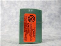 ZIPPO CLICK '...not a hobby, a way of life' Street Chrome Translucent Green Lighter (Zippo, 2008)