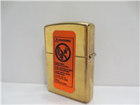NATURE'S MELODY Damascene Floral & Bird Pattern Lighter with Gold Leaf Inlay (Zippo, Toledo Series, 1998)