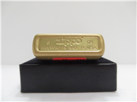 Barrett Smythe FACE-MOON Honey Gold Lighter (Zippo, 24444, 2008)