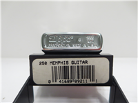 MEMPHIS GUITAR Color Printed Polished Chrome Lighter (Zippo, 2000)