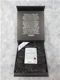PLAYBOY /ZIPPO LOGO Limited Edtion Polished Chrome Armor Lighter (Zippo, 2007)