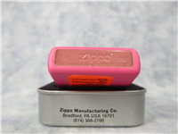 PLAYBOY BUNNY SWIRL Pink Matte Lighter (Zippo, 20415, 2006)