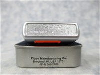 BETTIE PAGE CHEETAH SWIMSUIT Satin Chrome Lighter (Zippo, 2005)