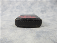 GENUINE LEATHER RED ROSE Windproof Refillable Lighter