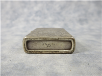 VENETIAN Laser Engraved All Sides Sterling Silver Lighter with Zippo Pat 2517191 Insert