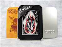 SOUL CRUSHER SKULL Tattoo Art Street Chrome Lighter (Zippo, 21098, 2006)