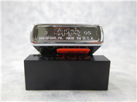 EVIL SKULL WITH JESTER HAT Polished Chrome Lighter (Zippo, 2005)