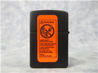 STOLI OHRANJ VODKA Black Matte Lighter (Zippo, 218SV.367, 1997)