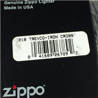 TREVCO IRON CROSS Black Matte Lighter (Zippo 218, 2004)