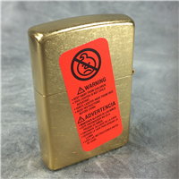 ZIPPO LARGE FLAME Street Brass Lighter (Zippo 685, 2007)