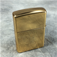 INDIAN CHIEF Polished Brass Lighter (Zippo 254BBS B142, 2001)