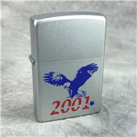 2001 EAGLE Satin Chrome Lighter (Zippo, 2001)
