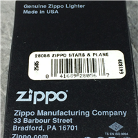 ZIPPO STARS AND PLANETS Brushed Chrome Lighter (28056, 2011)