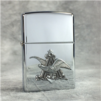 ANHEUSER BUSCH EAGLE Polished Chrome Lighter (250AB 609, 1999)