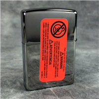 ZIPPO WAVES Red & Black Polished Chrome Lighter (Zippo, 2010)