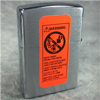 SEATTLE SEAHAWKS Brushed Chrome Lighter (Zippo, 2004) New Sealed