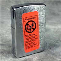 WOLF Emblem Brushed Chrome Lighter (Zippo 20855, 2005)