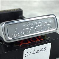 Rare Retired TENNESSEE OILERS Polished Chrome Lighter (Zippo, 1998)