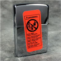 AMERICAN EAGLE FLAG OVERLAY U.S.A. Polished Chrome Lighter (Zippo, 2005)