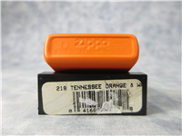 TENNESSEE ORANGE & WHITE Orange Matte Lighter (Zippo, 2001)