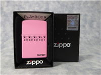 PLAYBOY MULTI MONOGRAM Pink Matte Lighter (Zippo, 24571, 2008)