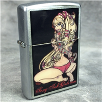 SEXY INK GIRLS Satin Chrome Lighter (Zippo, 2005)