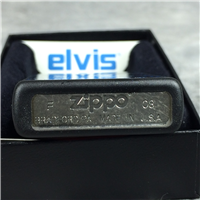 ELVIS PRESLEY Black Matte Lighter (Zippo 24546, 2008)