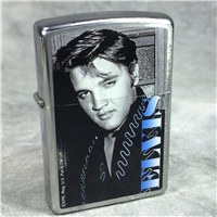 ELVIS PRESLEY PHOTO Brushed Chrome Lighter (Zippo 28073, 2011)