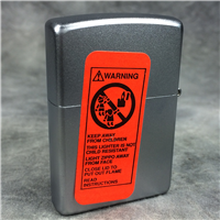 HEROES MADE IN AMERICA Satin Chrome Lighter (Zippo, 2001)