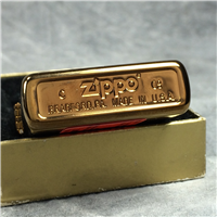 MAZZI PROUD TO BE ZIPPO Harvest Bronze Chrome Lighter (Zippo 24746, 2009)