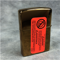 MAZZI PROUD TO BE ZIPPO Harvest Bronze Chrome Lighter (Zippo 24746, 2009)