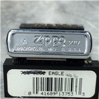 SWOOPING EAGLE Polished Chrome Lighter (Zippo, 1998)