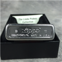 LINDA PICKEN BUCK Street Chrome Lighter (Zippo 28007, 2011) New Sealed